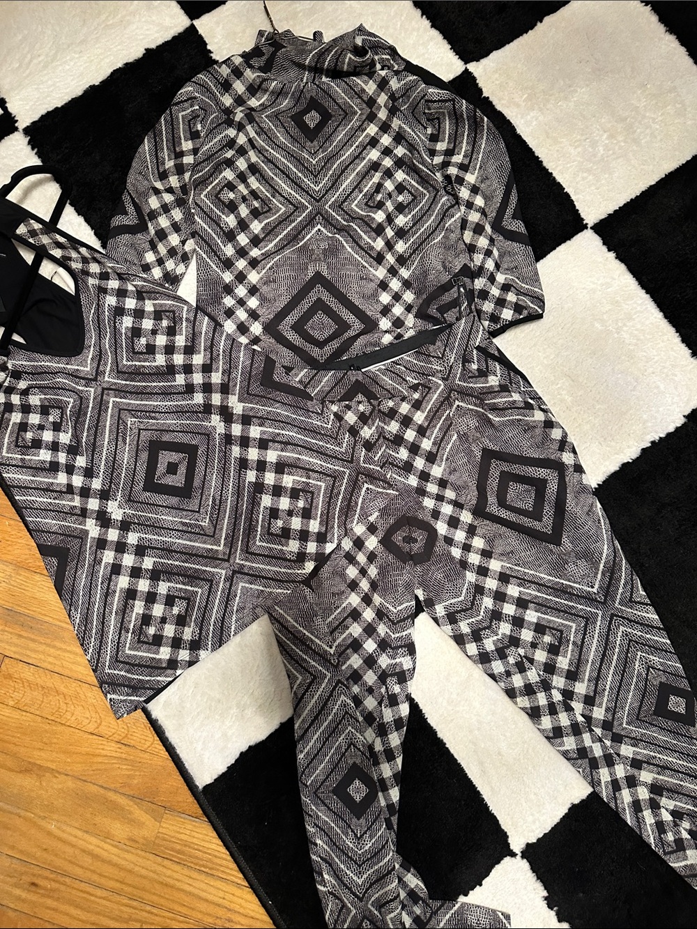 LAMB three piece set Print - Black & White